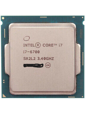 Intel Core i7-6700 CPU Processor 3.40 GHz